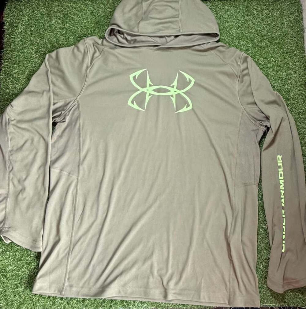 Under Armour Iso-Chill Hook Gaiter Long-Sleeve Hoodie XL